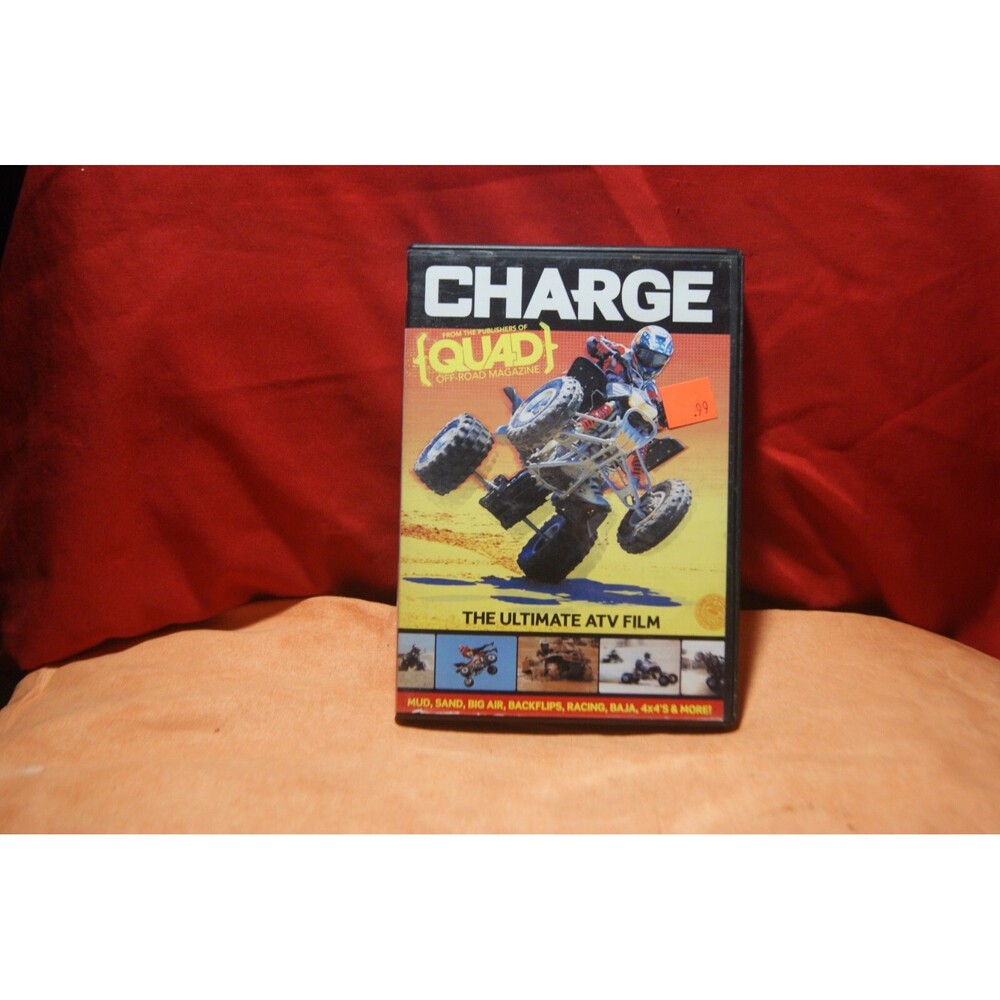 Charge: The Ultimate ATV Film (DVD, 2005, Quad Off-Road Magazine) HTF